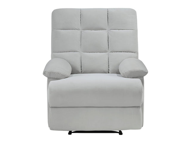 Colin Light Gray Reclining Chair - Ornate Home