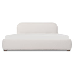 Colin Oatmeal King Storage Bed - Ornate Home