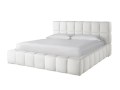 Colina Ivory King Bed - Ornate Home