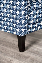 Colindale Gray/Blue Chair - Ornate Home