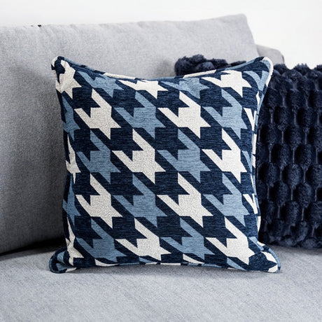 Colindale Gray/Blue Loveseat - Ornate Home