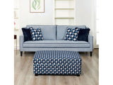Colindale Gray/Blue Sofa - Ornate Home