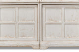 Collector’s Study White Glass Front Bookcase - Ornate Home