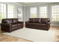 Colleton Brown Sofa and Loveseat - Ornate Home