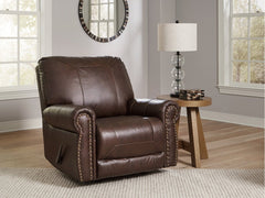 Colleton Dark Brown Recliner - Ornate Home