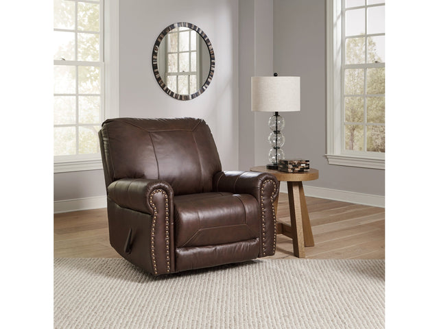 Colleton Dark Brown Recliner - Ornate Home