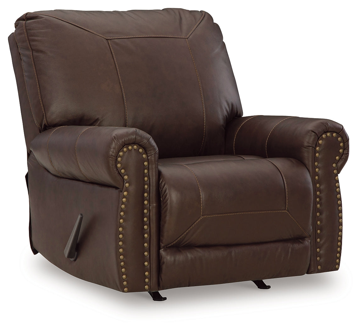 Colleton Dark Brown Recliner - Ornate Home