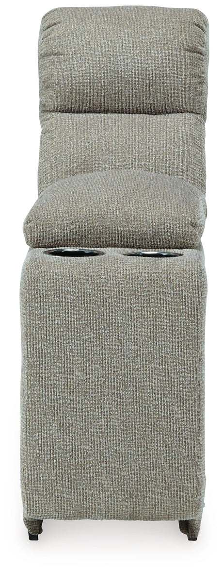 Colleyville Stone 4-Piece Power Reclining Sectional with Chaise - Ornate Home