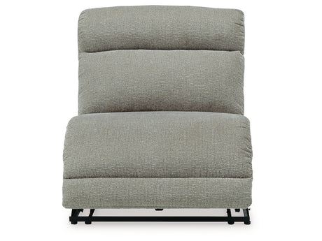 Colleyville Stone 5-Piece Power Reclining Sectional with Chaise - Ornate Home