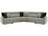 Colleyville Stone 5pc Power Reclining Sectional - Ornate Home