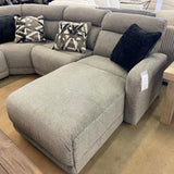 Colleyville Stone 5pc Power Reclining Sectional w/ RAF Chaise - Ornate Home