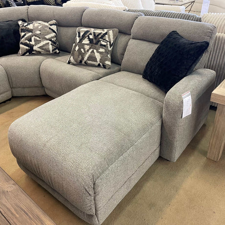 Colleyville Stone 5pc Power Reclining Sectional w/ RAF Chaise - Ornate Home