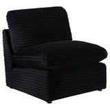 Collins Black 6-piece Modular Power Reclining Sectional - Ornate Home