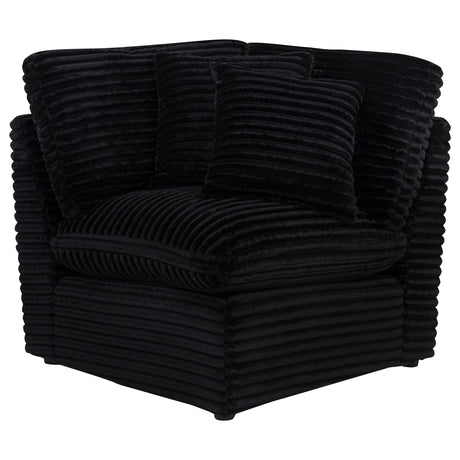 Collins Black 6-piece Modular Power Reclining Sectional - Ornate Home
