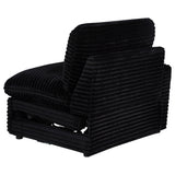 Collins Black Modular Power Loveseat - Ornate Home