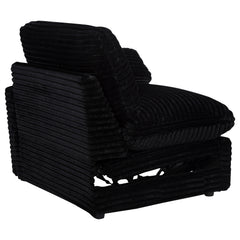 Collins Black Modular Power Loveseat - Ornate Home