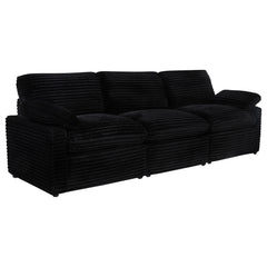 Collins Black Modular Power Sofa - Ornate Home