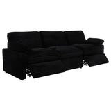 Collins Black Modular Power Sofa - Ornate Home