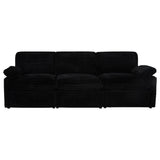 Collins Black Modular Power Sofa - Ornate Home
