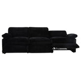 Collins Black Modular Power Sofa - Ornate Home
