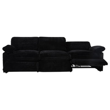 Collins Black Modular Power Sofa - Ornate Home