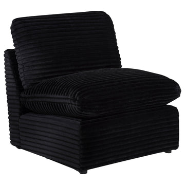 Collins Black Modular Power Sofa - Ornate Home