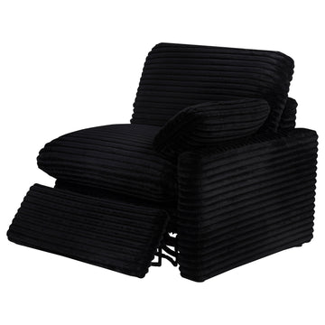 Collins Black Modular Power Sofa - Ornate Home