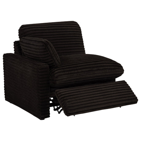 Collins Chocolate Brown 5-piece Modular Power Reclining Sectional - Ornate Home