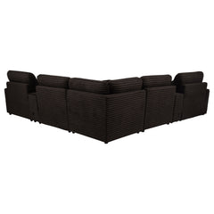Collins Chocolate Brown 7-piece Modular Power Reclining Sectional - Ornate Home