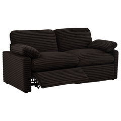 Collins Chocolate Brown Modular Power Loveseat - Ornate Home