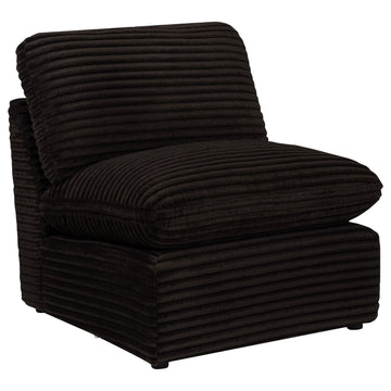 Collins Chocolate Brown Modular Power Sofa - Ornate Home