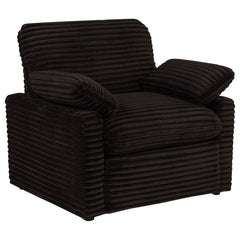 Collins Chocolate Brown Upholstered Power Recliner Chair - Ornate Home