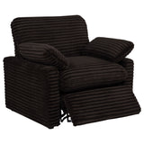Collins Chocolate Brown Upholstered Power Recliner Chair - Ornate Home