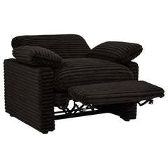 Collins Chocolate Brown Upholstered Power Recliner Chair - Ornate Home