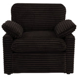 Collins Chocolate Brown Upholstered Power Recliner Chair - Ornate Home