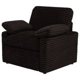 Collins Chocolate Brown Upholstered Power Recliner Chair - Ornate Home