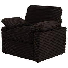 Collins Chocolate Brown Upholstered Power Recliner Chair - Ornate Home