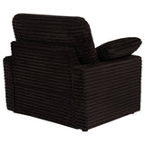 Collins Chocolate Brown Upholstered Power Recliner Chair - Ornate Home