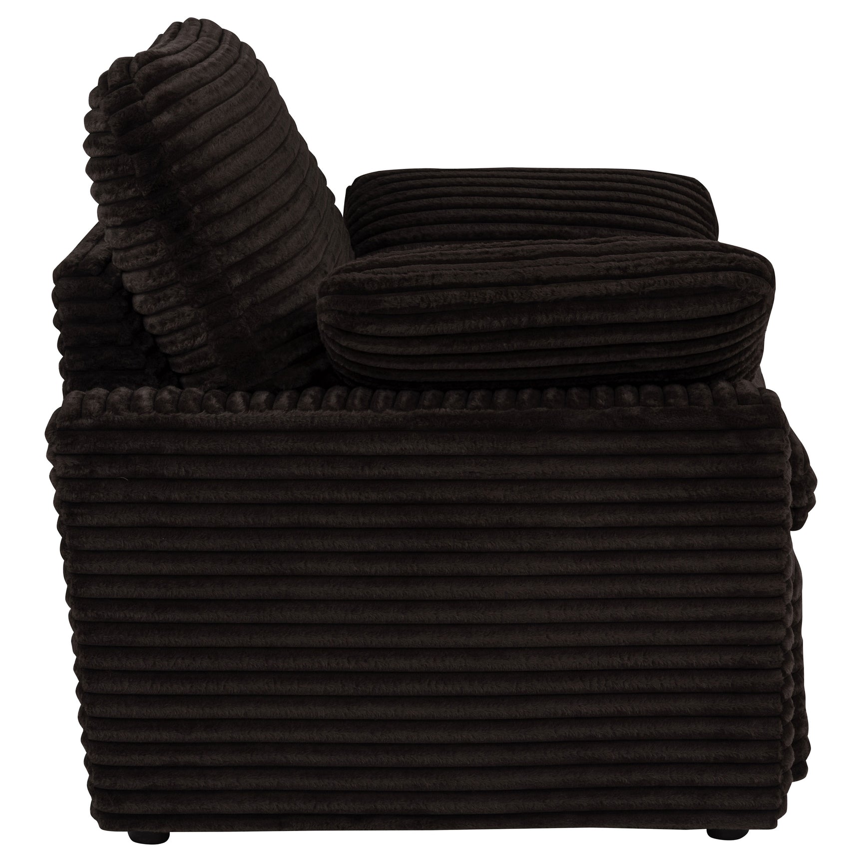 Collins Chocolate Brown Upholstered Power Recliner Chair - Ornate Home