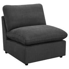 Collins Dark Grey 5-piece Modular Power Reclining Sectional - Ornate Home