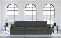 Collins Dark Grey Power Sofa - Ornate Home