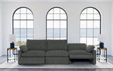 Collins Dark Grey Power Sofa - Ornate Home