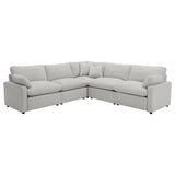 Collins Grey Modular Power Reclining Sectional Sofa Set - Ornate Home