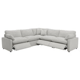 Collins Grey Modular Power Reclining Sectional Sofa Set - Ornate Home