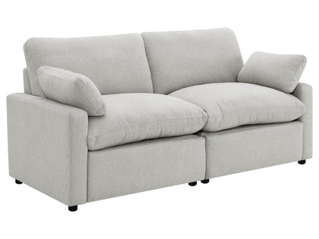 Collins Grey Power Loveseat - Ornate Home
