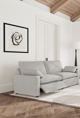 Collins Grey Power Loveseat - Ornate Home