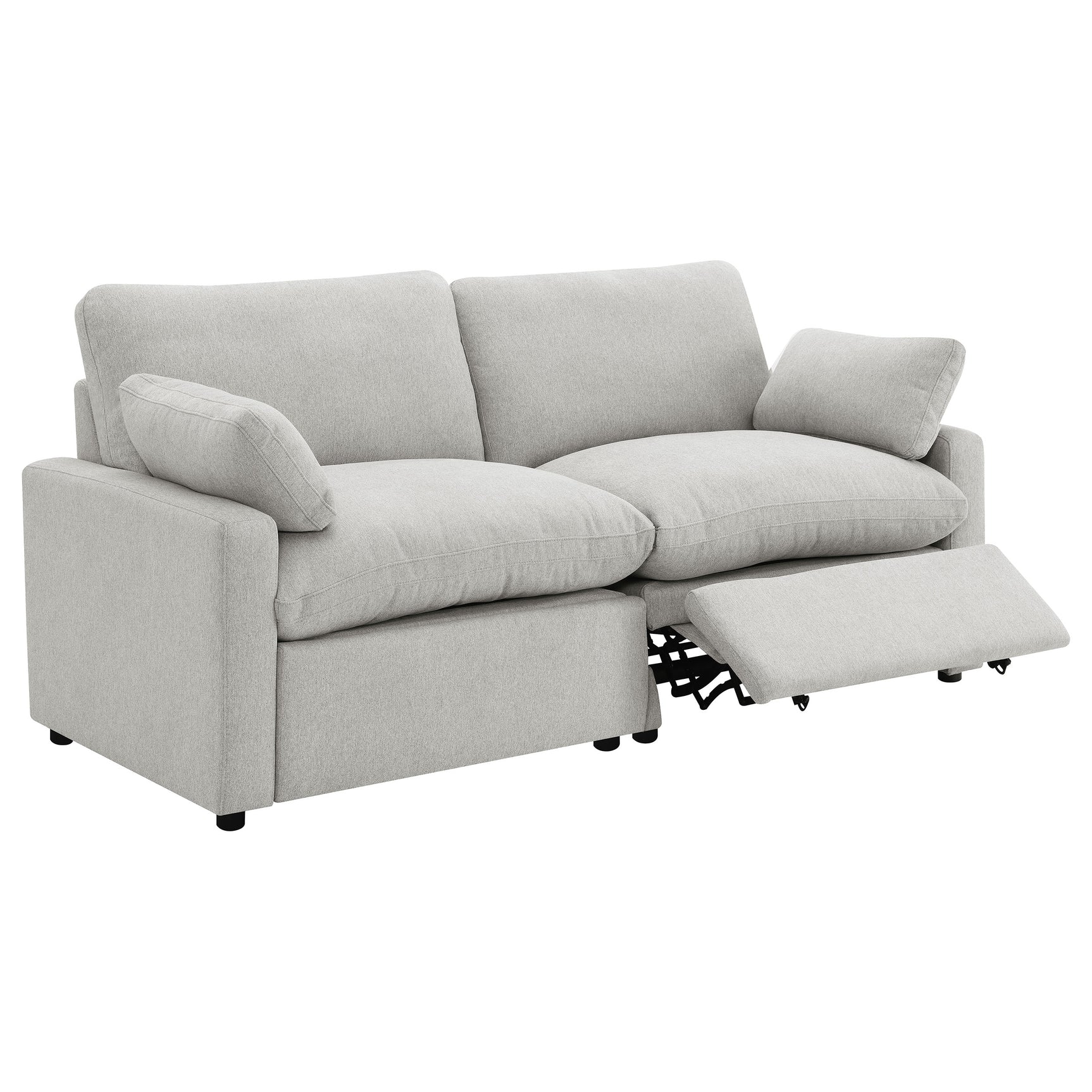 Collins Grey Power Loveseat - Ornate Home