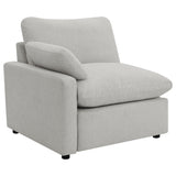 Collins Grey Power Loveseat - Ornate Home