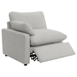 Collins Grey Power Loveseat - Ornate Home