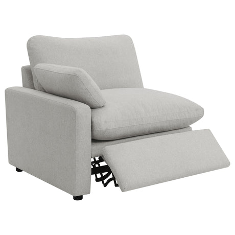 Collins Grey Power Loveseat - Ornate Home